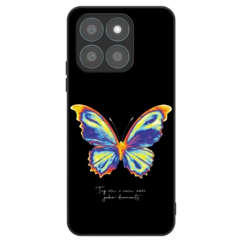 Maskica za Honor X8c - Diamanty Black