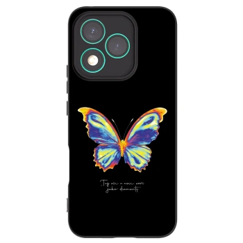 Picasee crna silikonska maskica za Honor 400 Lite 5G - Diamanty Black