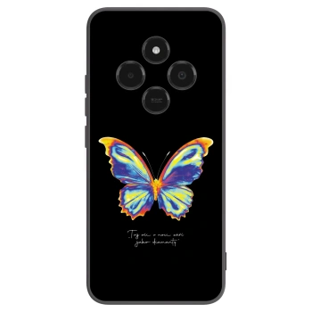 Picasee crna silikonska maskica za Xiaomi Poco C75 - Diamanty Black