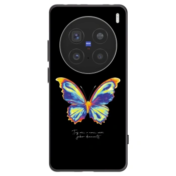 Picasee crna silikonska maskica za Vivo X200 Pro - Diamanty Black