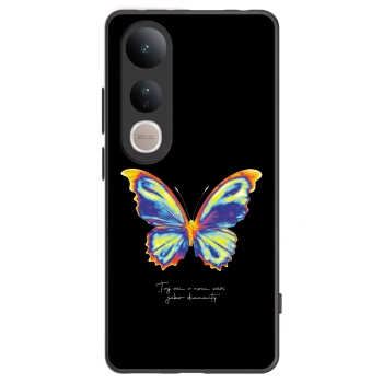 Picasee crna silikonska maskica za Vivo V50 Lite 5G - Diamanty Black