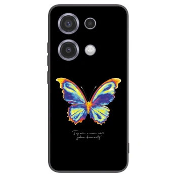 Picasee crna silikonska maskica za Xiaomi Redmi Note 14S - Diamanty Black
