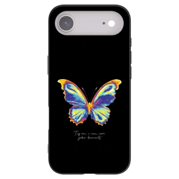 Picasee crna silikonska maskica za Apple iPhone Air - Diamanty Black