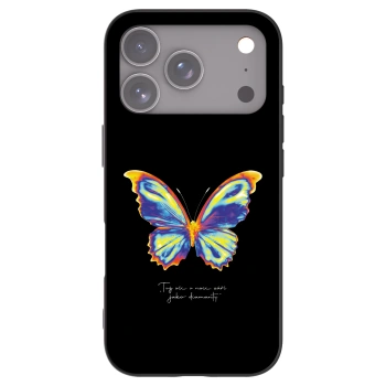 Picasee crna silikonska maskica za Apple iPhone 17 Pro - Diamanty Black