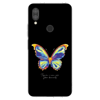 Picasee silikonska prozirna maskica za Xiaomi Redmi 7 - Diamanty Black