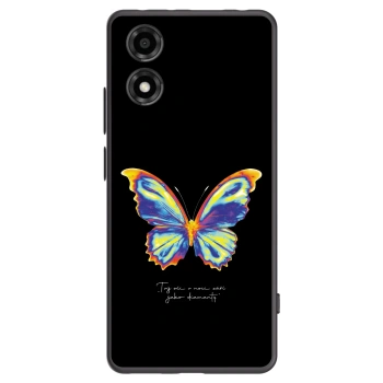 Picasee crna silikonska maskica za Motorola Moto E14 - Diamanty Black