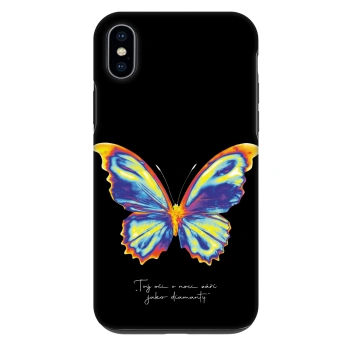 Maskica za Apple iPhone XS Max - Diamanty Black