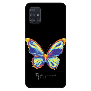 Maskica za Samsung Galaxy A51 A515F - Diamanty Black