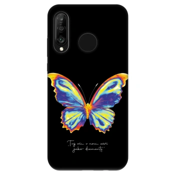 Maskica za Huawei P30 Lite - Diamanty Black