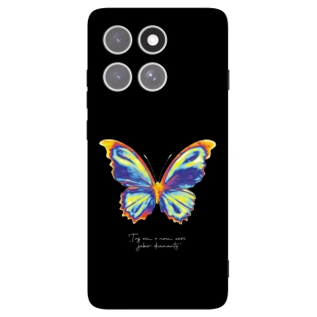 Picasee crna silikonska maskica za Motorola Edge 60 Pro - Diamanty Black