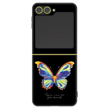 Maskica za Samsung Galaxy Z Flip7 FE 5G - Diamanty Black