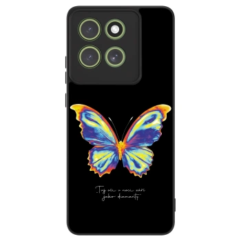 Maskica za Motorola Moto G86 5G - Diamanty Black