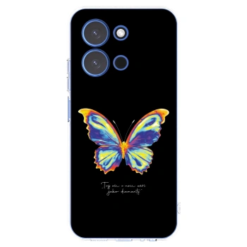 Picasee silikonska prozirna maskica za Xiaomi Redmi 15C 4G - Diamanty Black
