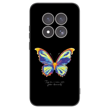 Picasee crna silikonska maskica za Xiaomi Redmi Note 15 Pro 4G - Diamanty Black
