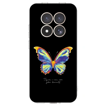 Picasee silikonska prozirna maskica za Xiaomi Redmi Note 15 Pro 4G - Diamanty Black