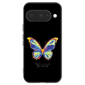 Picasee crna silikonska maskica za Google Pixel 10 - Diamanty Black