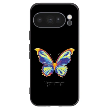 Picasee crna silikonska maskica za Google Pixel 10 Pro - Diamanty Black