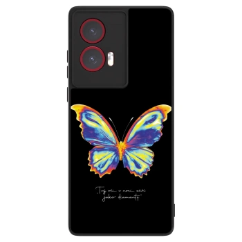 Maskica za Motorola Edge 50 Fusion - Diamanty Black