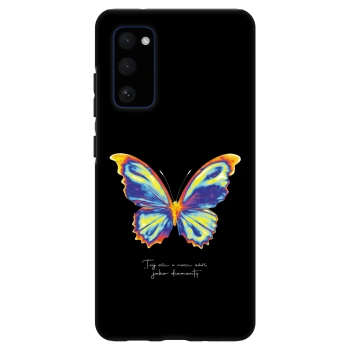 Maskica za Samsung Galaxy S20 FE - Diamanty Black