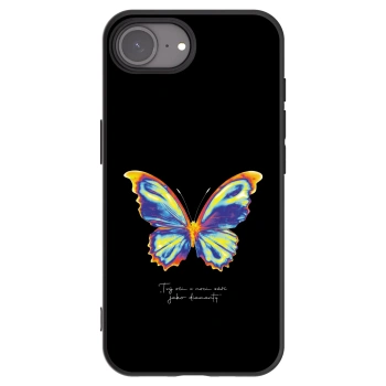 Picasee crna silikonska maskica za Apple iPhone 17e - Diamanty Black
