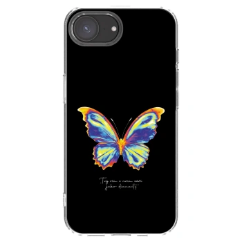Picasee silikonska prozirna maskica za Apple iPhone 17e - Diamanty Black