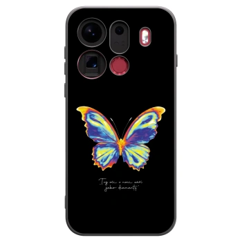 Picasee crna silikonska maskica za OPPO Find X9 Pro - Diamanty Black