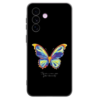 Picasee crna silikonska maskica za Samsung Galaxy A57 5G - Diamanty Black