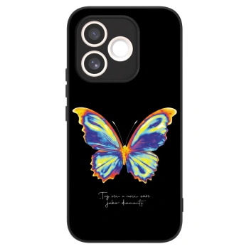 Maskica za Honor 600 Lite - Diamanty Black