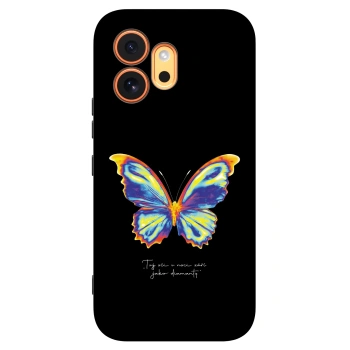 Picasee crna silikonska maskica za Honor 600 - Diamanty Black