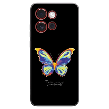 Picasee crna silikonska maskica za Motorola Edge 60 Neo 5G - Diamanty Black
