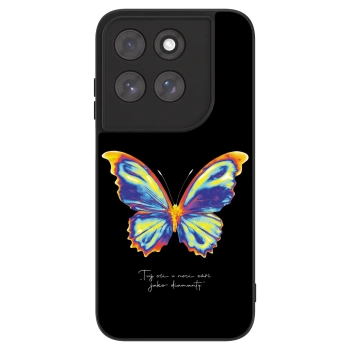 Maskica za Motorola Moto G77 - Diamanty Black