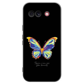 Picasee crna silikonska maskica za Google Pixel 10a - Diamanty Black