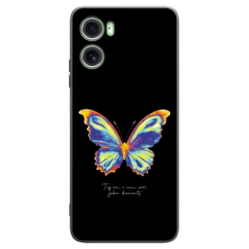 Picasee crna silikonska maskica za Motorola Moto G06 - Diamanty Black