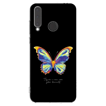Picasee silikonska prozirna maskica za Honor 20 Lite - Diamanty Black