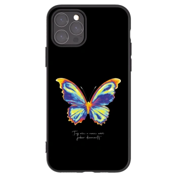Picasee crna silikonska maskica za Apple iPhone 11 Pro - Diamanty Black