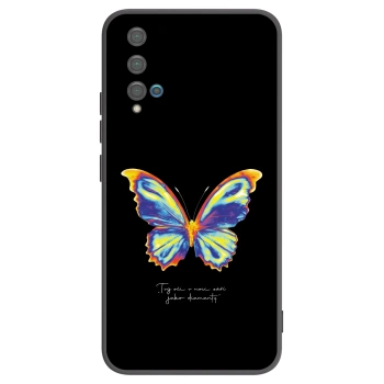 Picasee crna silikonska maskica za Huawei Nova 5T - Diamanty Black
