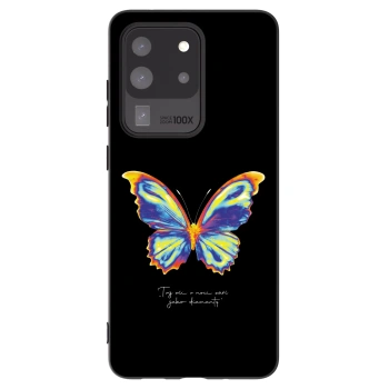 Picasee crna silikonska maskica za Samsung Galaxy S20 Ultra 5G G988F - Diamanty Black