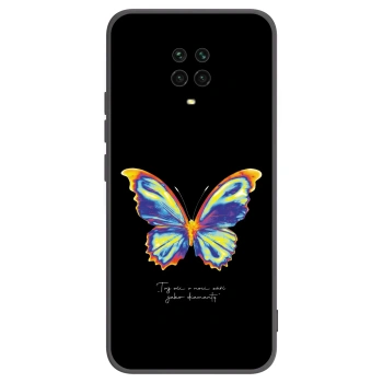 Picasee crna silikonska maskica za Xiaomi Redmi Note 9S - Diamanty Black