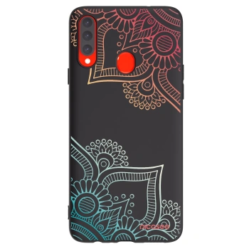 Maskica za Samsung Galaxy A20s - Flowers pattern