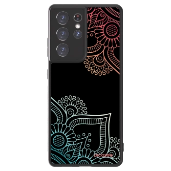 Maskica za Samsung Galaxy S21 Ultra 5G G998B - Flowers pattern