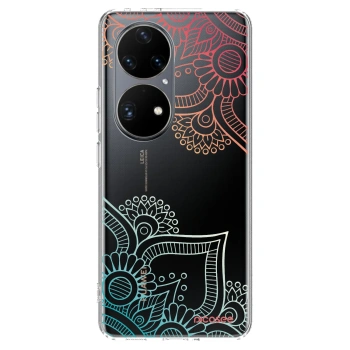 Maskica za Huawei P50 - Flowers pattern