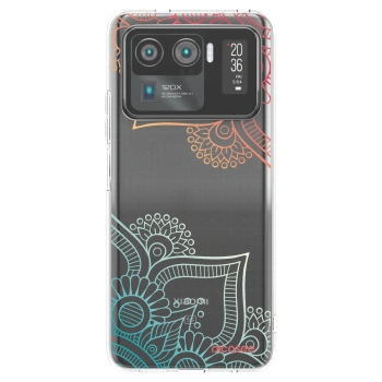 Picasee silikonska prozirna maskica za Xiaomi Mi 11 Ultra - Flowers pattern