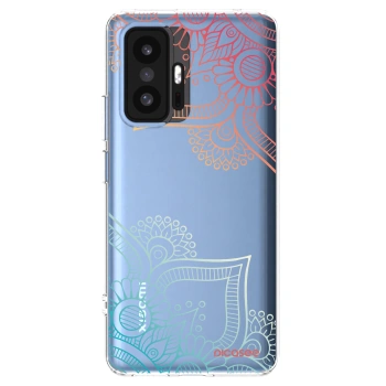 Picasee silikonska prozirna maskica za Xiaomi 11T Pro - Flowers pattern