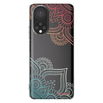 Picasee silikonska prozirna maskica za Honor X7 - Flowers pattern