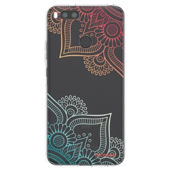 Picasee silikonska prozirna maskica za Xiaomi Redmi A1 - Flowers pattern