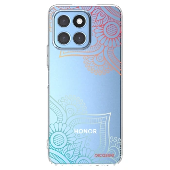 Picasee silikonska prozirna maskica za Honor X6 - Flowers pattern
