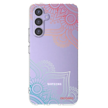 Picasee silikonska prozirna maskica za Samsung Galaxy A54 5G A546B - Flowers pattern