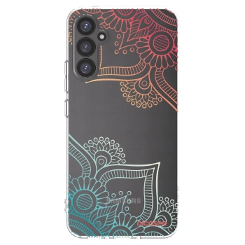 Picasee silikonska prozirna maskica za Samsung Galaxy A34 5G A346B - Flowers pattern