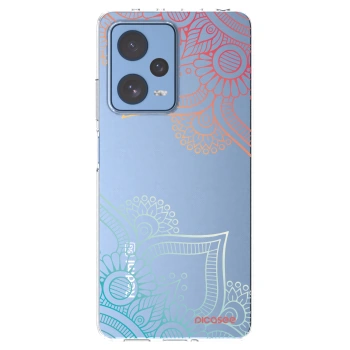 Picasee silikonska prozirna maskica za Xiaomi Redmi Note 12 Pro 5G - Flowers pattern