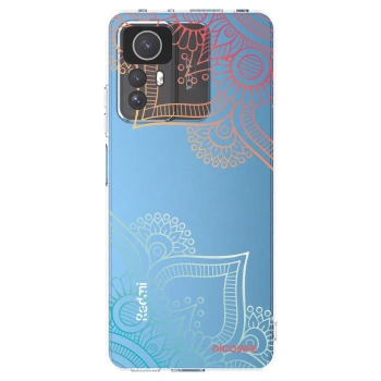Picasee silikonska prozirna maskica za Xiaomi Redmi Note 12S - Flowers pattern